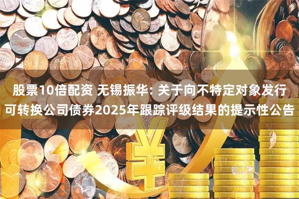 股票10倍配资 无锡振华: 关于向不特定对象发行可转换公司债券2025年跟踪评级结果的提示性公告